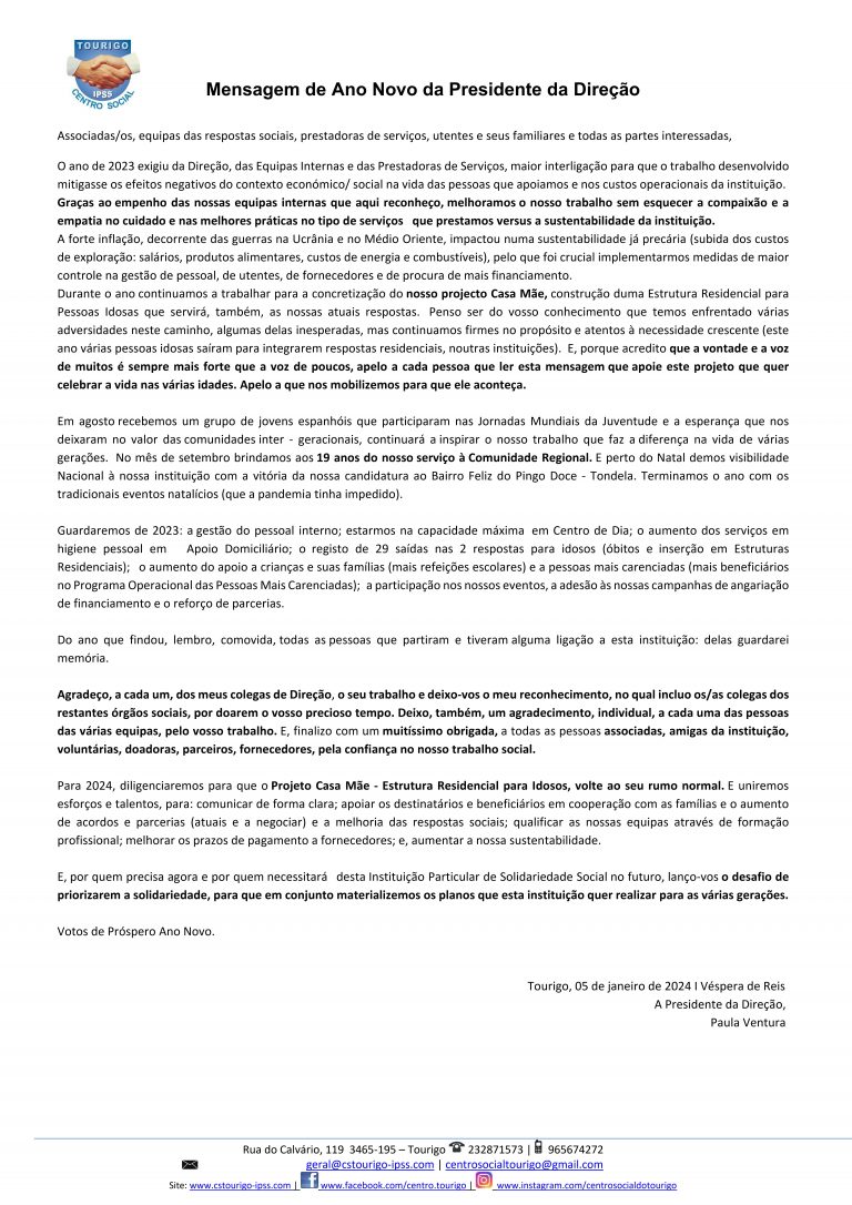 Mensagem Ano Novo 2023